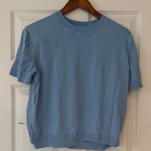 Banana Republic Light Blue Crew Neck Sweater